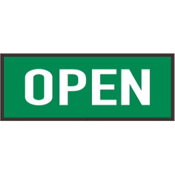 Signal-Tech 36396 PHXF718W-180G/120-277VAC OPEN Outdoor LED Backlit Sign