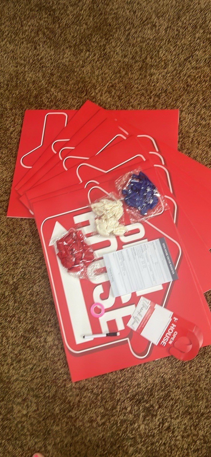 Open House Signs, Balloons And Extras