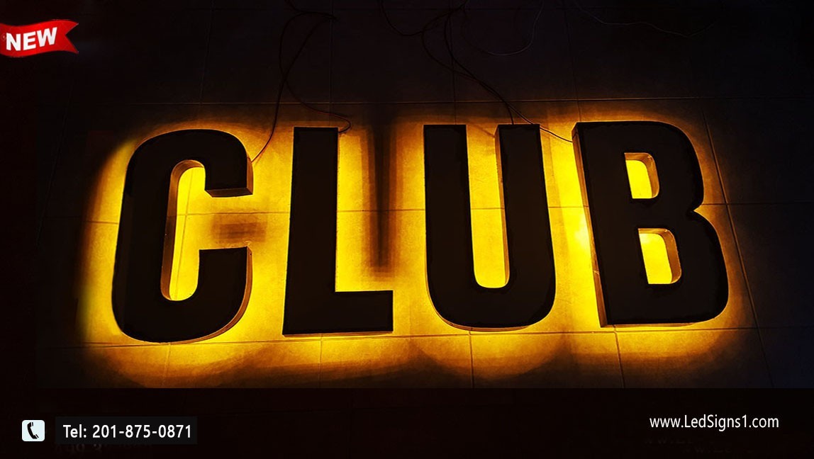 Custom made Led Back-Lit Channel Letters 12 Inches ( Read Description )