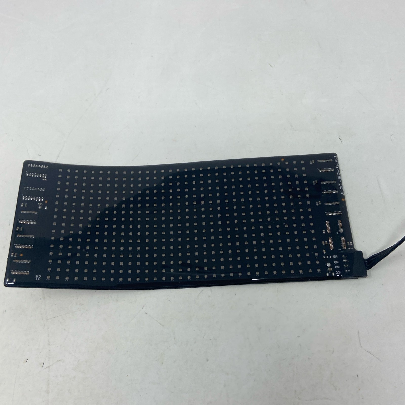 JTPD RGB Programmable LED Scrolling Sign 12x60cm Black, App Control