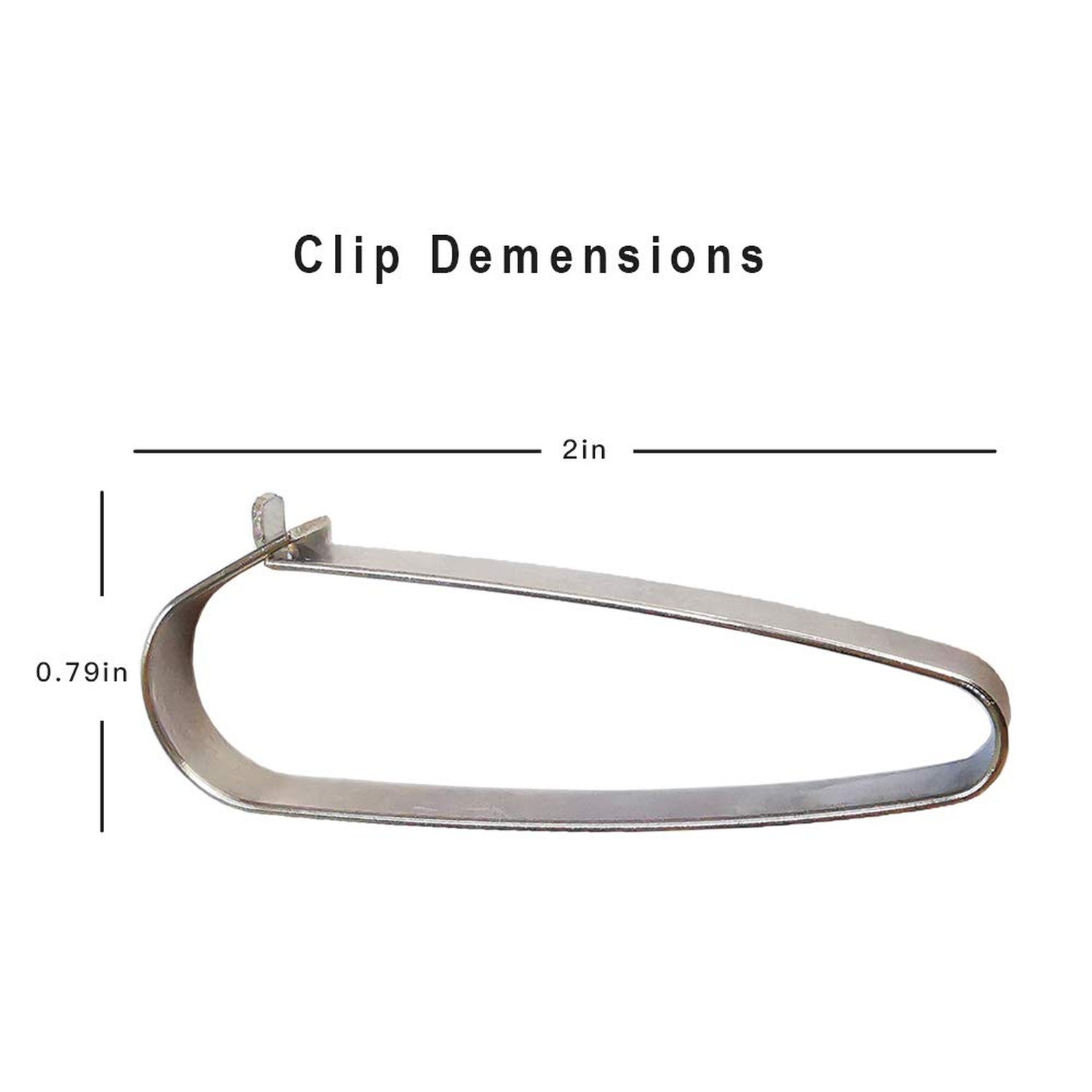 Real Estate Sign Clips, Sign Rider Clips for Hanging Signs (Qty 55) 1