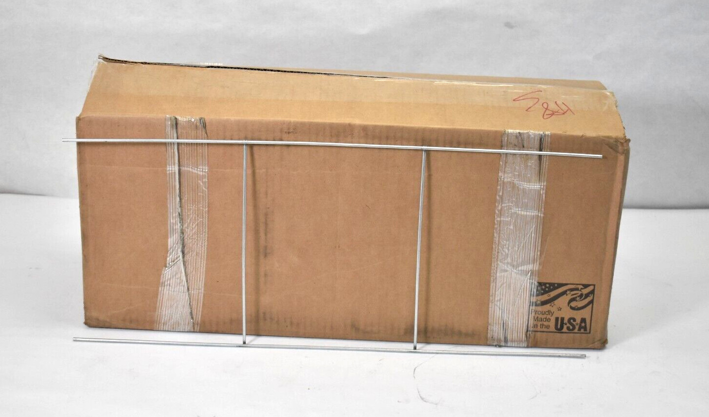 50 Pack Step Frames Double H Wired 10″ x 24″ 9 Gauge Galvanized Steel Sign Stake
