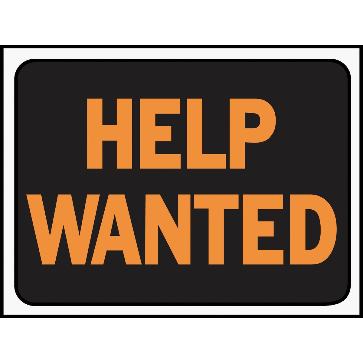 Hy-Ko 9×12 Plastic Sign, Help Wanted 3034 Pack of 10 Hy-Ko 3034 029069000172