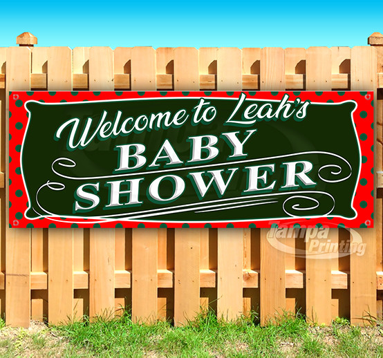 CUSTOMIZE BABY SHOWER Advertising Vinyl Banner Flag Sign Many Sizes USA