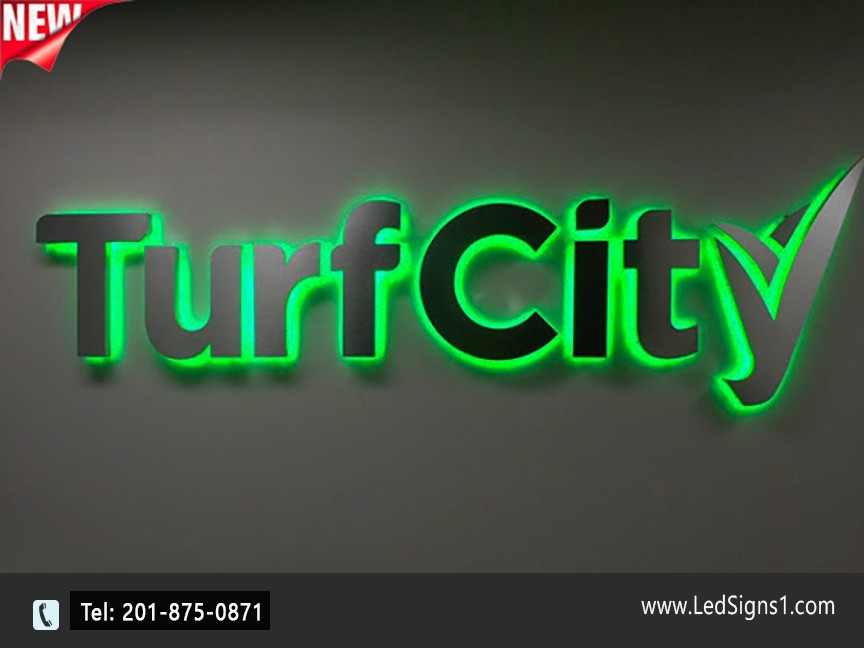Custom made Slim Letters Led Back-Lit 22 Inches
