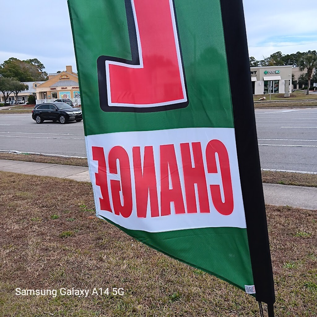 CUSTOM printed with your design swooper feather flutter flag banner sign $48