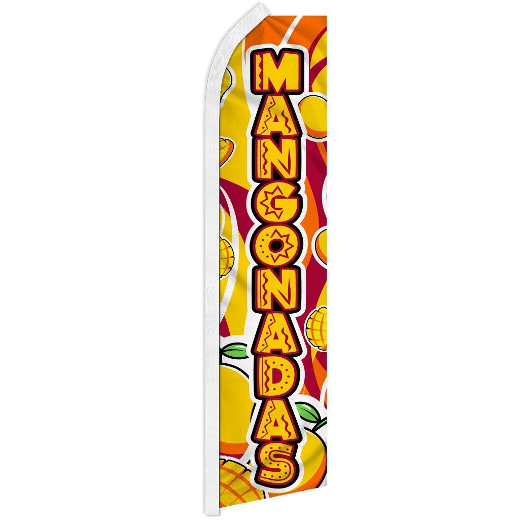 Mangonadas Advertising Swooper Feather Flag Concessions Drinks