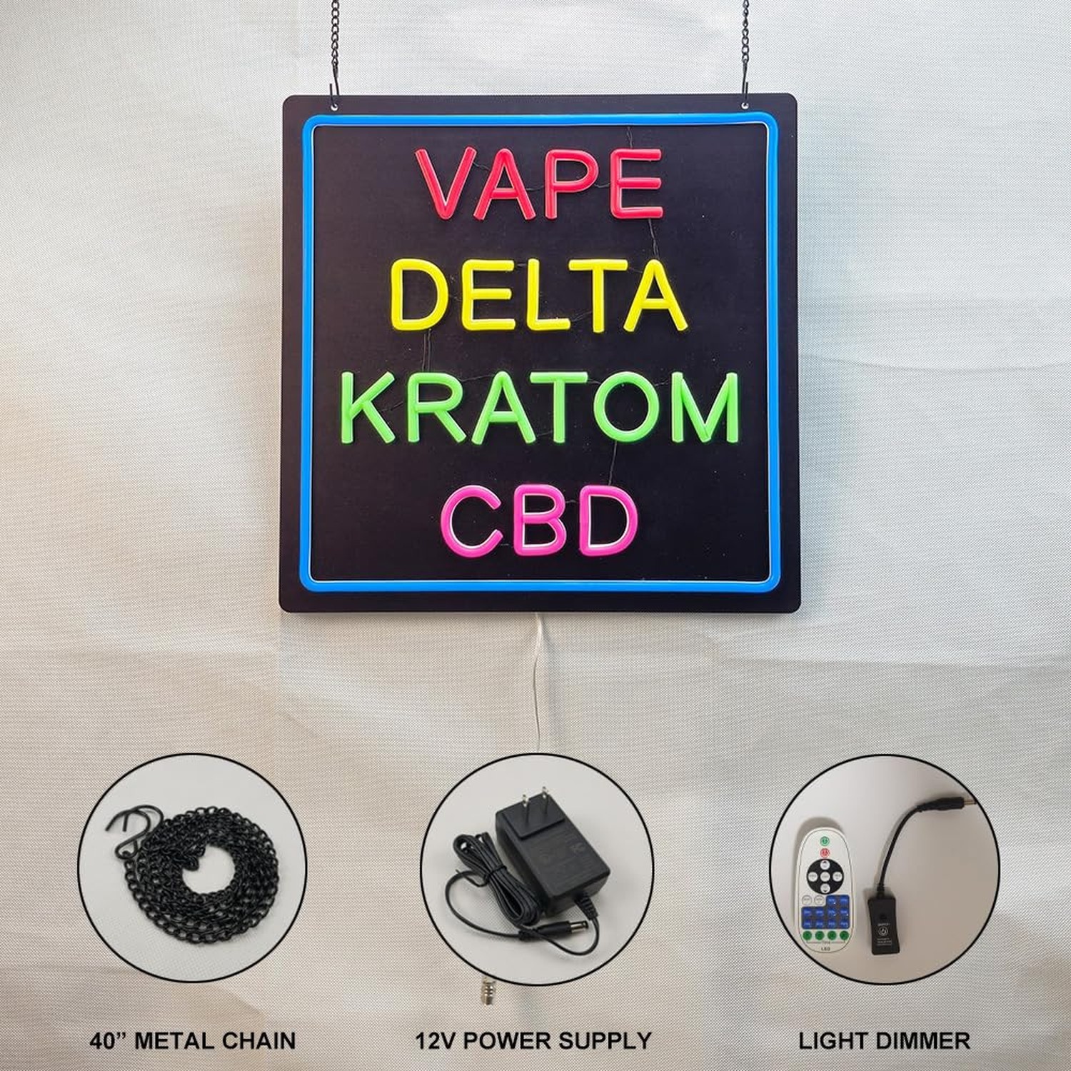 Tobacco Vapes Sign LED, Vape LED Sign Smoke Shop Neon Sign. | Pure Acrylic Di…