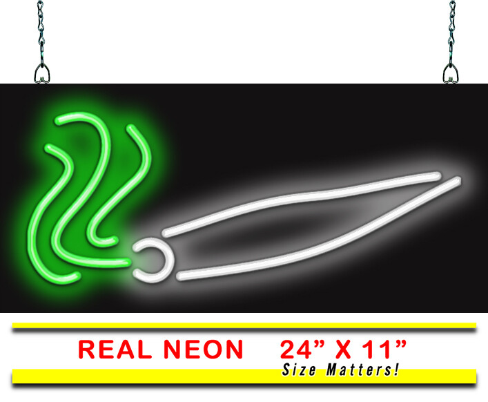 Joint Neon Sign | Jantec | 24″ x 11″ | Smoke Shop CBD Medical Cannabis Bar Light