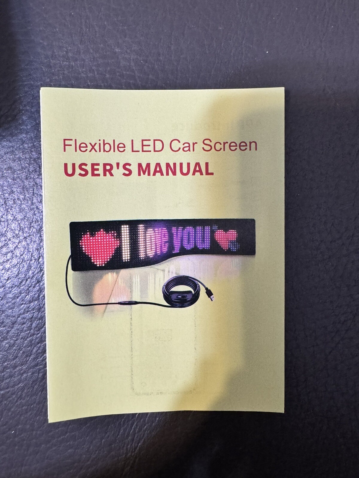 USB 5V LED Sign, Bluetooth, App Control, Flexible, Programmable Custom Text P…