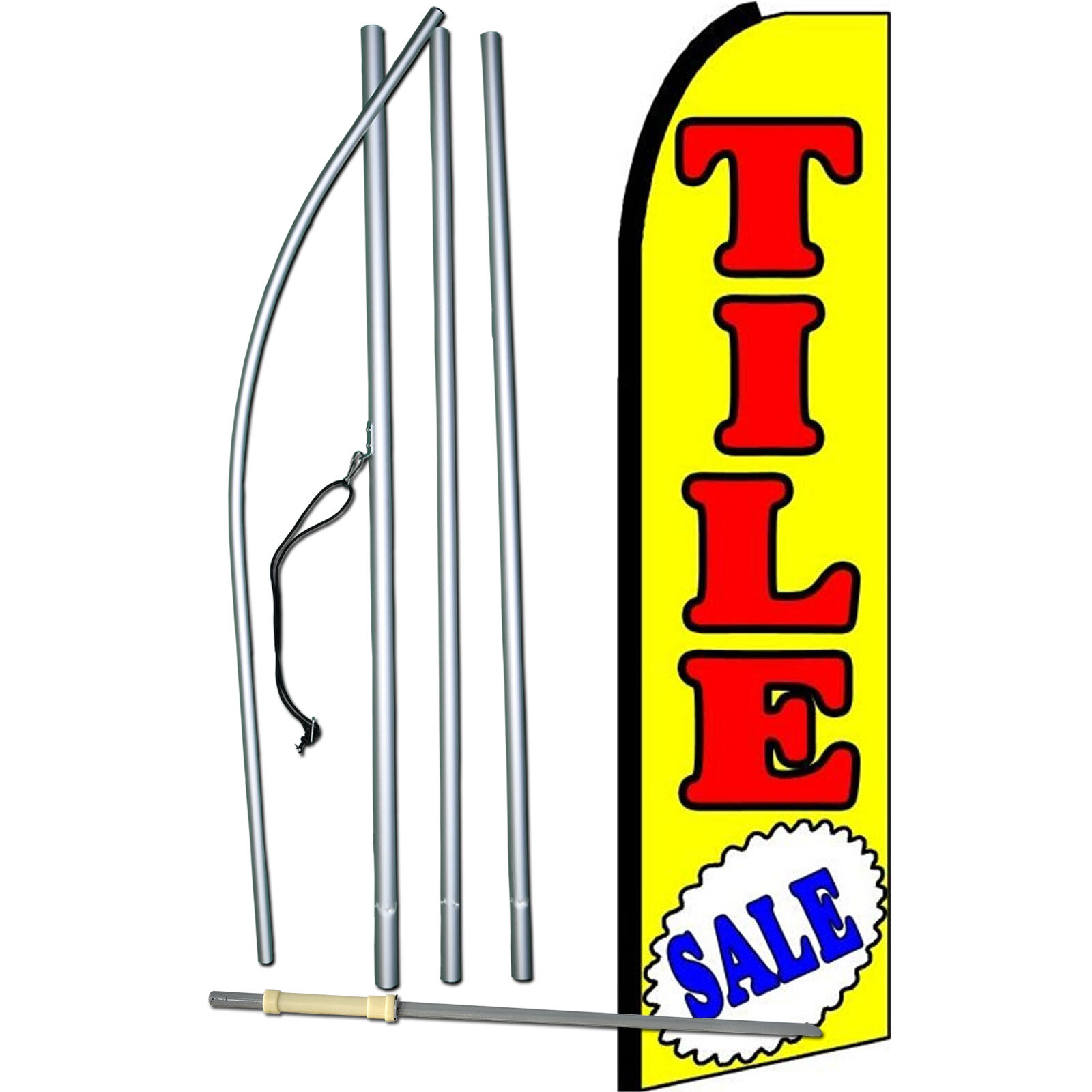 Tile Sale Complete Swooper Flag Bundle