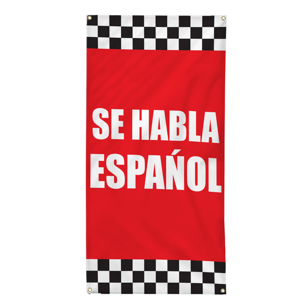 Vertical Vinyl Banner Multiple Sizes Outdoor Weatherproof Industrial Yard Signs