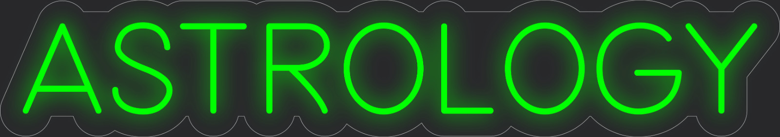 Astrology Neon LED Sign Business Wall Decor Lighted Store Sign 36 x 6 in.