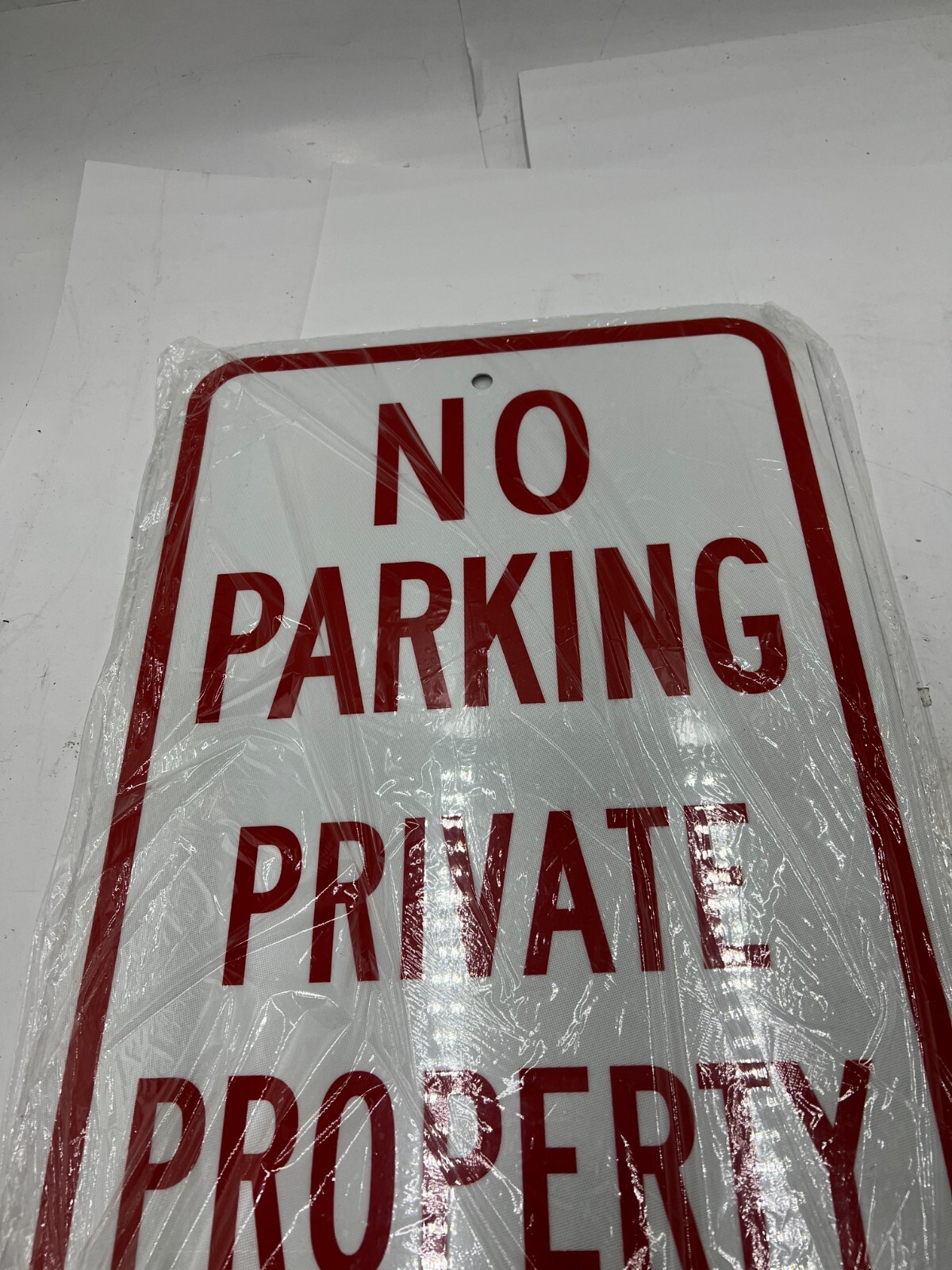 (QTY 2) SmartSign “No Parking – Private Property” Sign K-1667-EG-12×18-D2 12×18