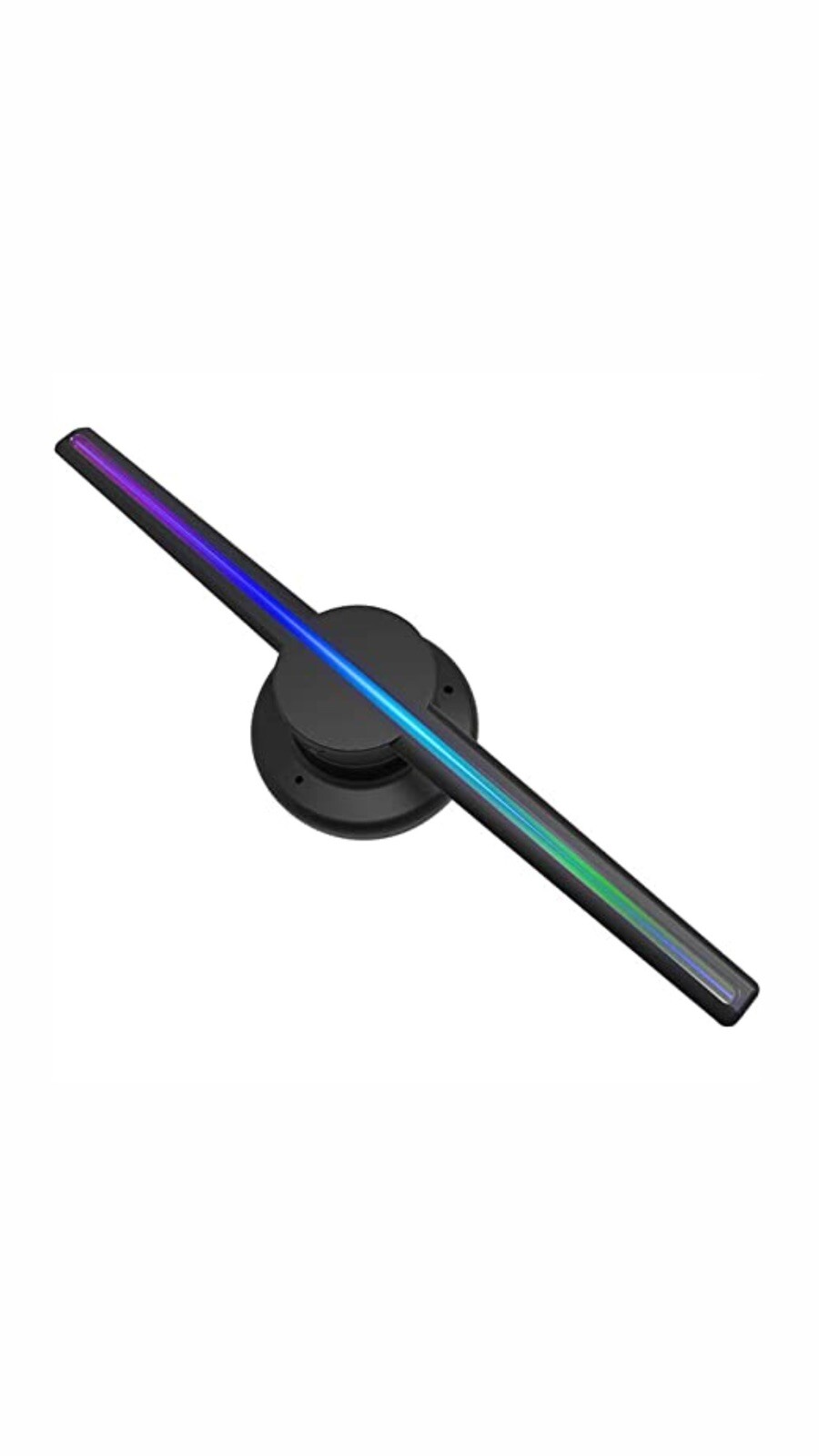 3D Hologram Projector Fan Remote/Wi-Fi Control for Advertising and Displaying