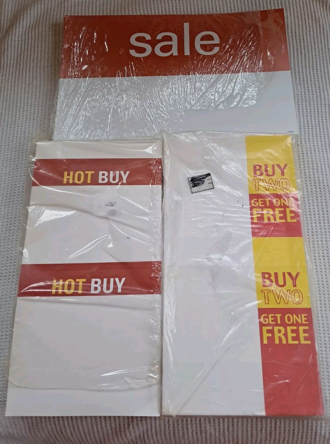 SALE 7″ x 11″ Classic Retail Value Hot Buy Buy 2 Get 1 FREE Signs Cards 225 pcs