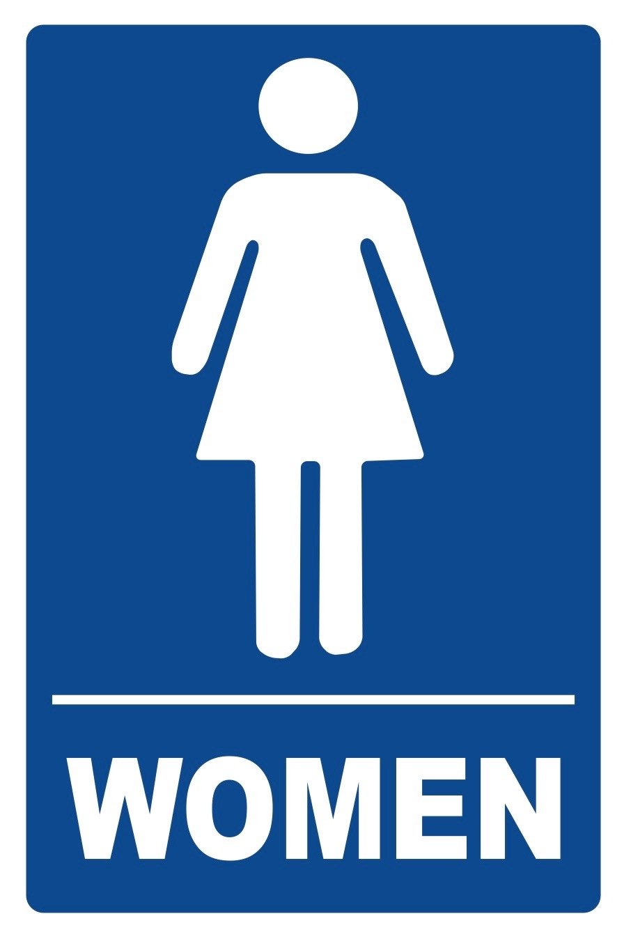 WOMEN – BATHROOM – SIGN- #PS-451