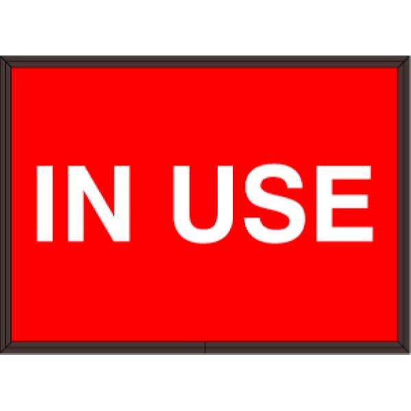 Signal-Tech 38728 SBLF811W-195R/120-277VAC IN USE Indoor LED Backlit Sign