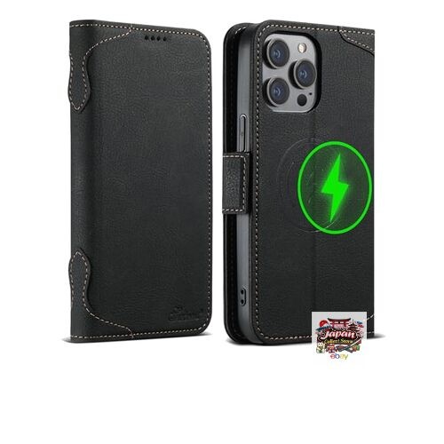 NEW JCGOOD iPhone 13 Pro Case Wallet Style MagSafe Compatible Wireless Charging