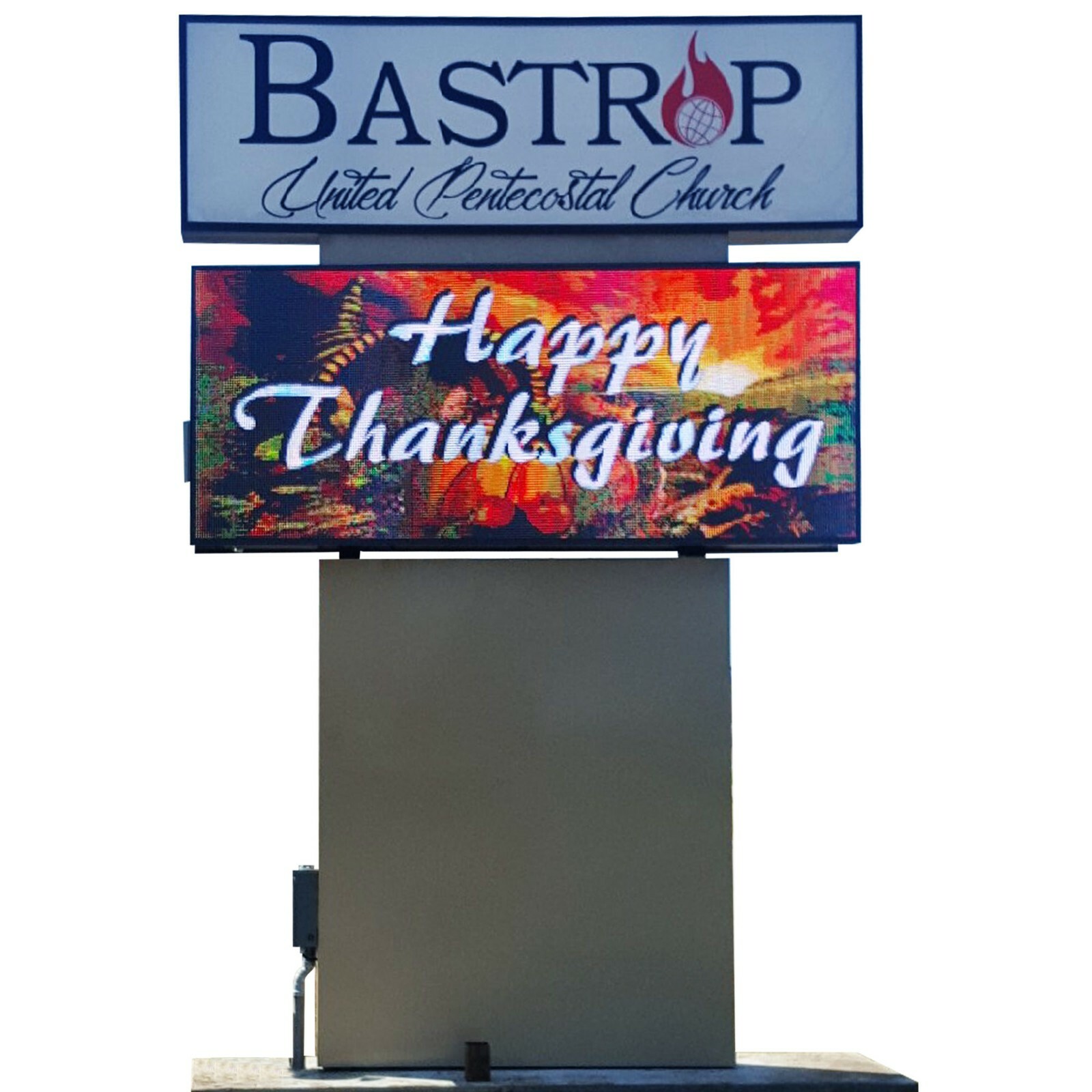 Programmable 3’x6′ outdoor full color led sign with WIFI control make an offer