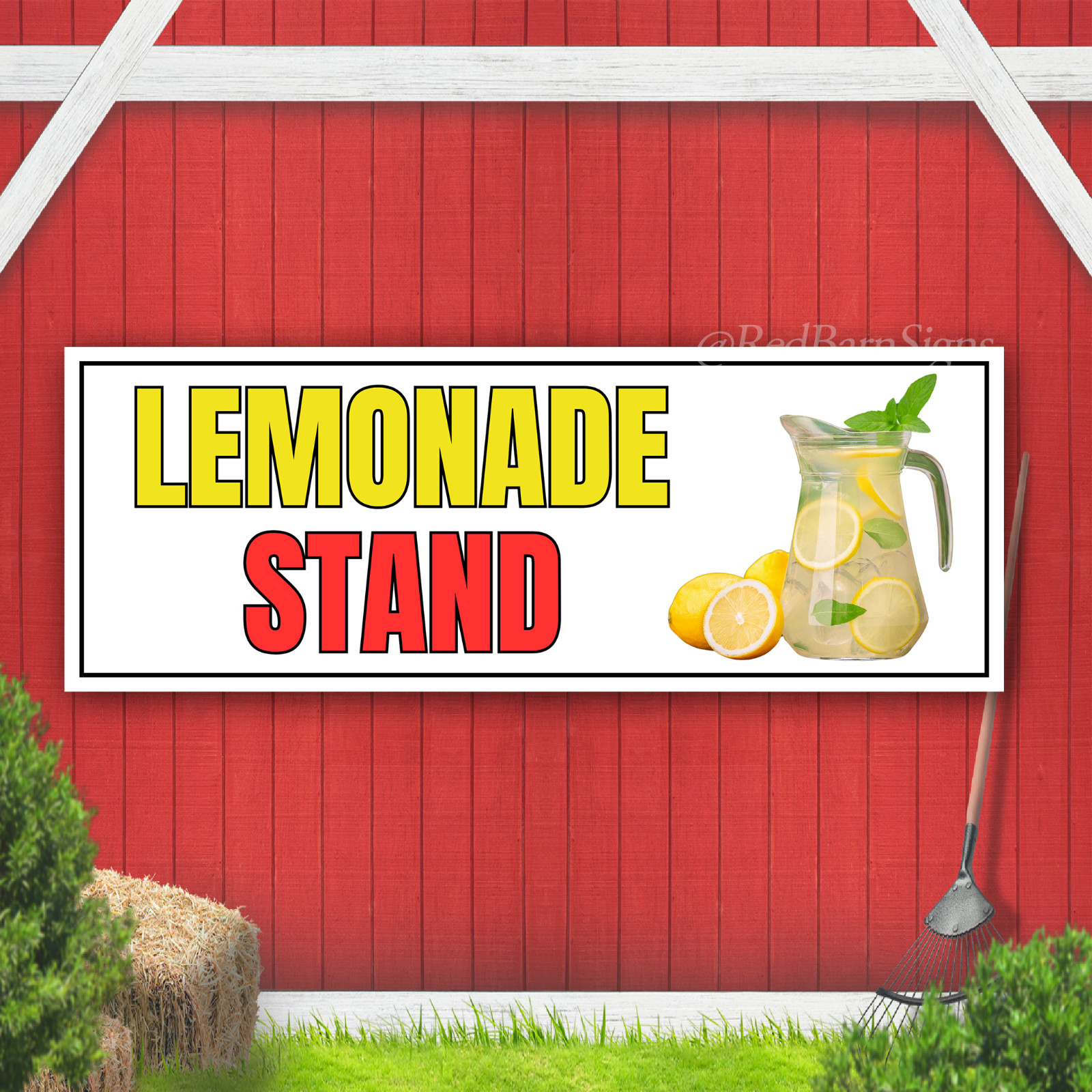 Lemonade Stand Indoor Outdoor Vinyl Banner Design