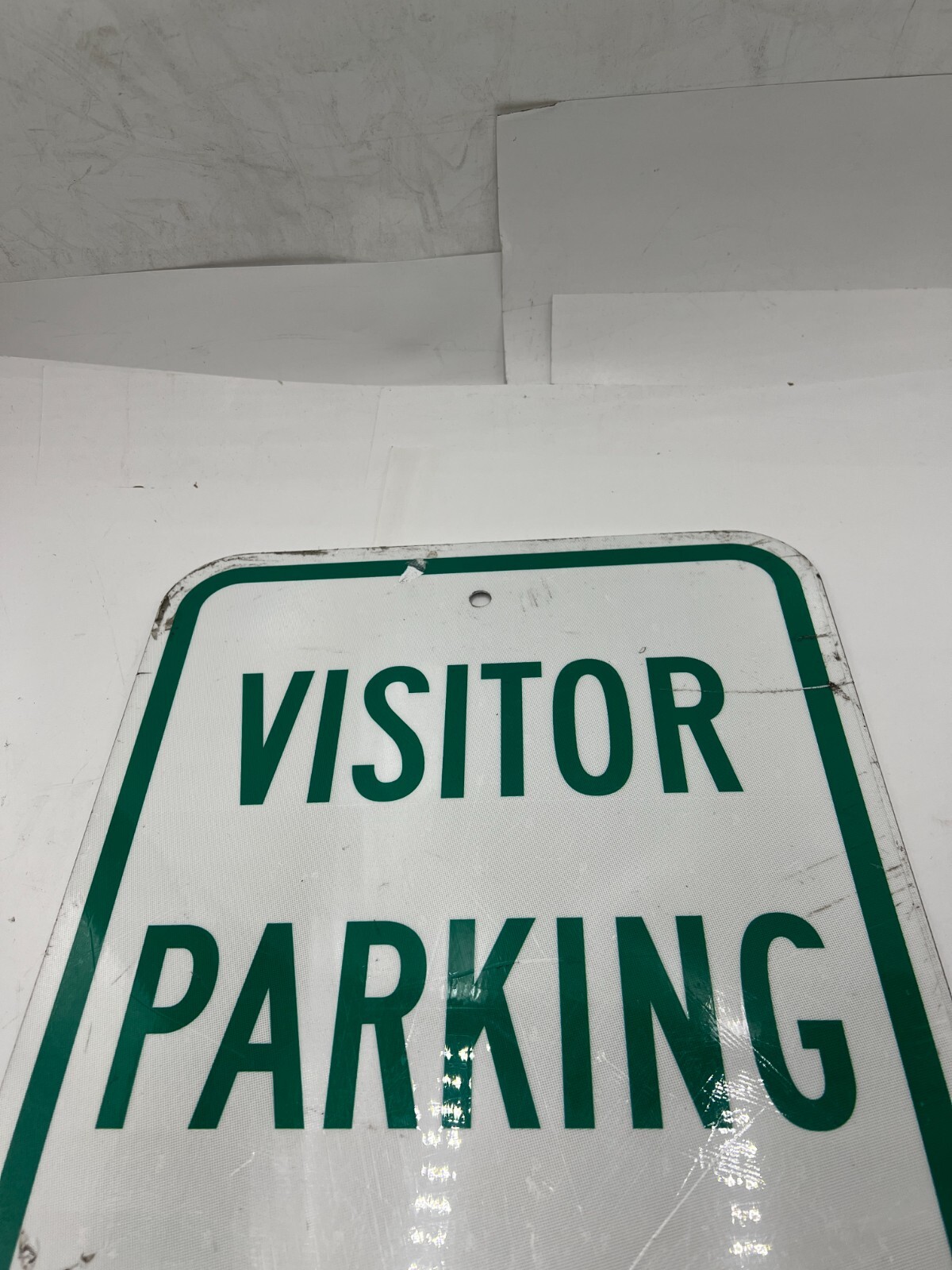 (QTY 3) SmartSign 1B7T Visitor Parking Only Sign 12 x 18″ 3M Engineer Reflective