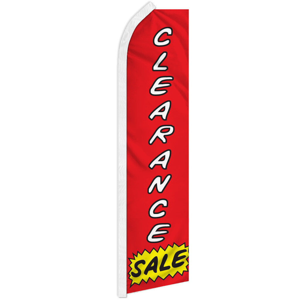 Clearance Sale Swooper Flutter Advertising Feather Flag Clearance Sale Flag