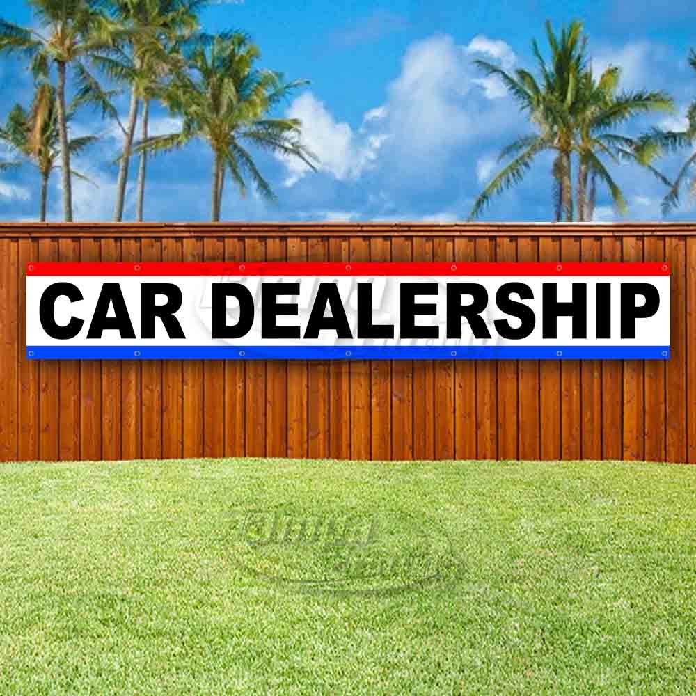 CAR DEALERSHIP Advertising Vinyl Banner Flag Sign LARGE HUGE XXL