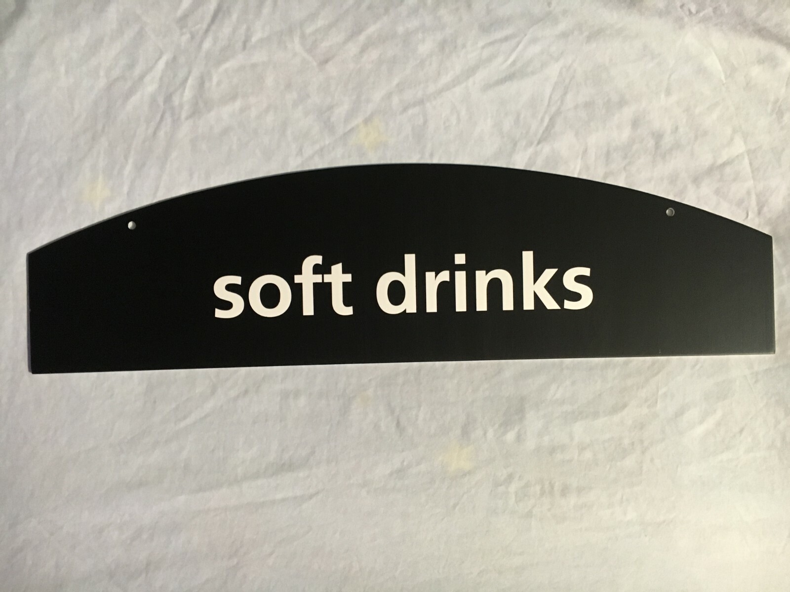 Soft flexible Signs to hang for Bottle Water, Soft Drinks, Energy Drinks etc. DS