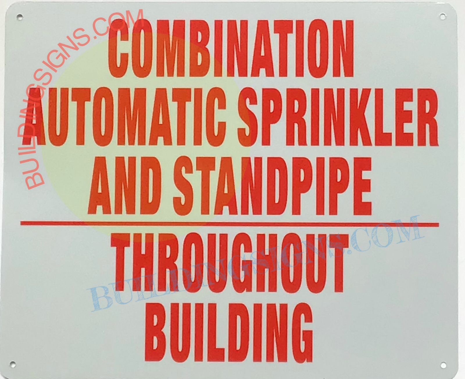 COMBINATION OF AUTOMATIC SPRINKLER AND STANDPIPE THROU… (White 10X12