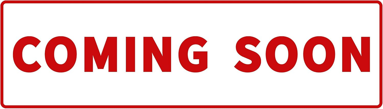 1PC – Coming Soon Real Estate Sign Riders Sleeves, 17″ X 5″- Double Sided – PVC