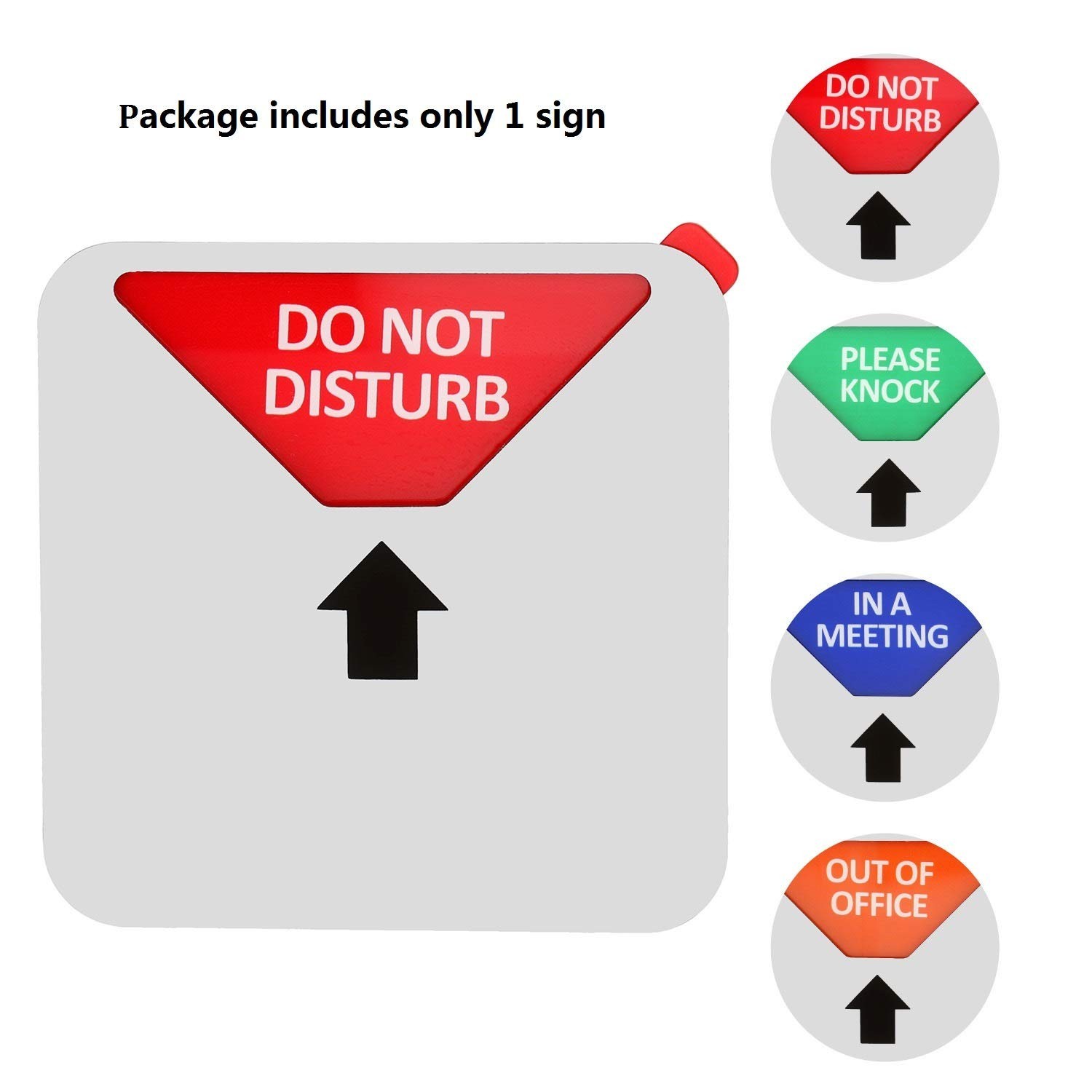 Privacy Sign, Do Not Disturb, Out of Office, Please Knock, in a Meeting, Conf…