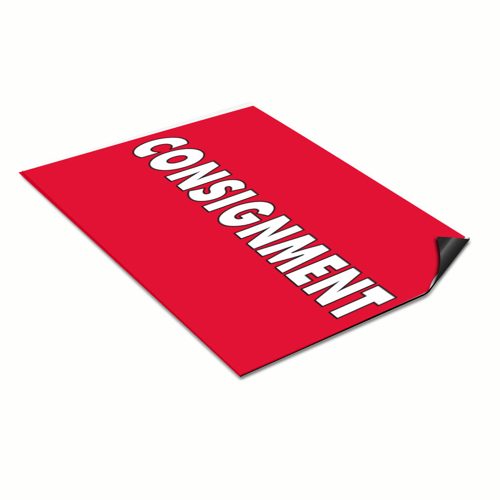 Car Magnet Set of 2 Consignment Outdoor Advertising Printing Industrial Sign