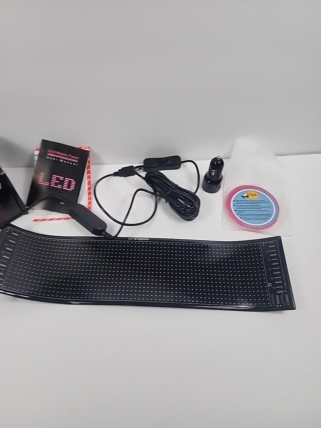 Rayhome Scrolling Flexible USB 5V LED Store Sign Car