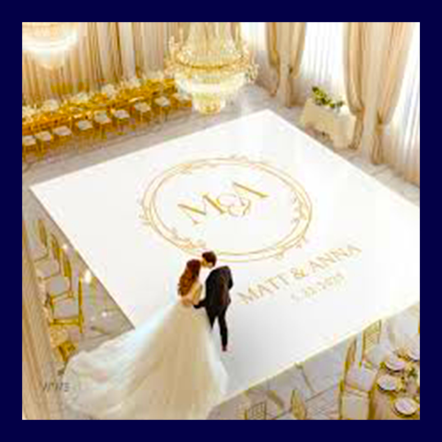 Custom Floor Decal (Dance Floor Wedding Party Decorations)
