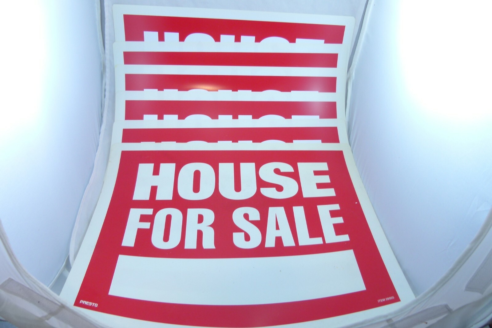 12 Presto House For Sale Open House Signs Plastic 15 x 19 6 Each Red White