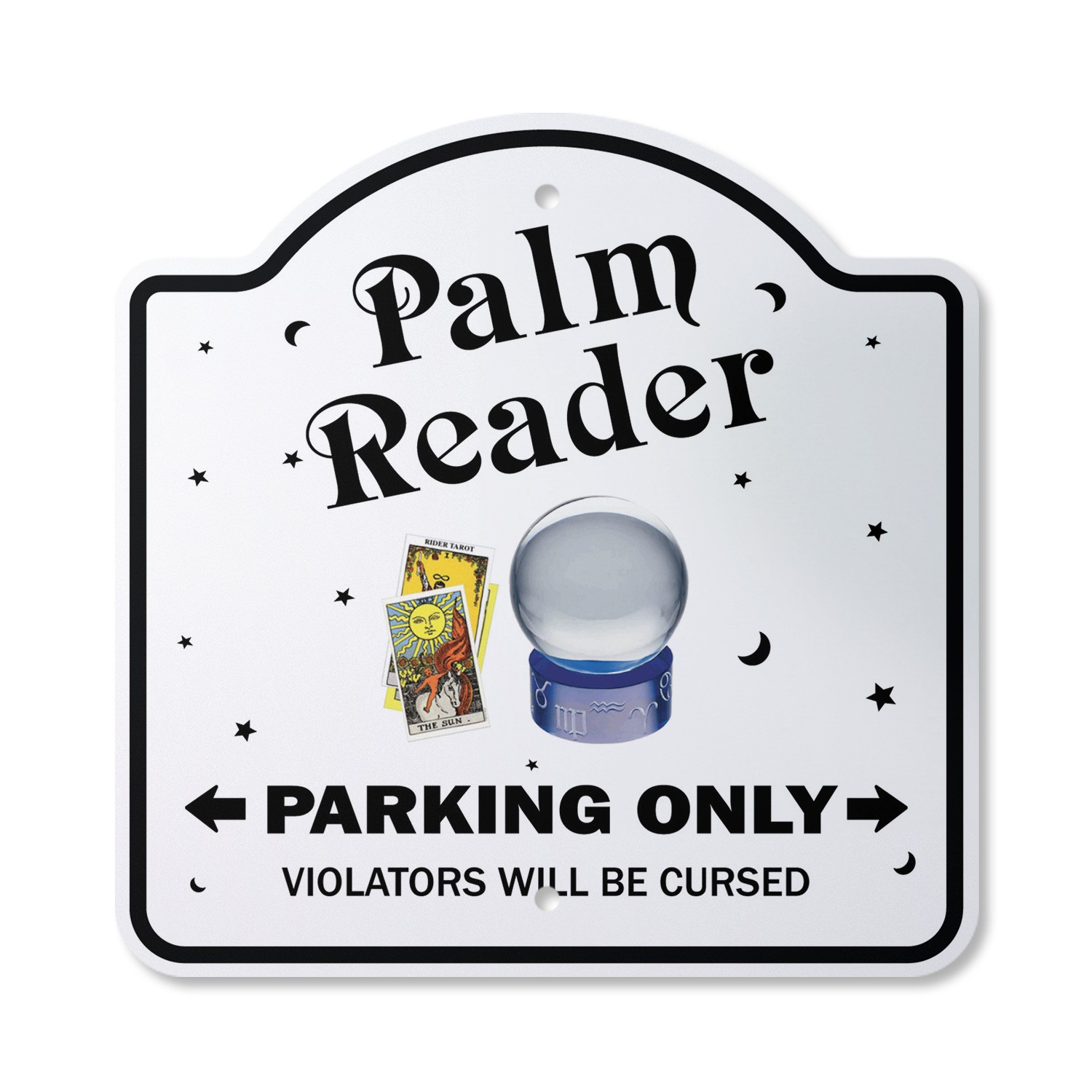 Palm Reader Plastic Sign Parking Psychic Reading Astrology Fortune Tel