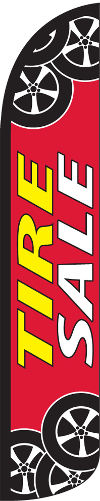 Tire Sale Windless Full Sleeve Swooper Flag Feather Banner
