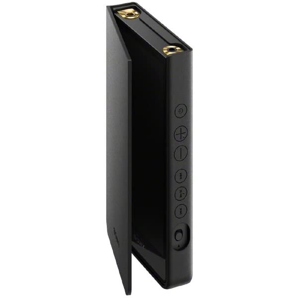 Sony Walkman Genuine Accessory: Leather Case for NW-ZX707 (Black)
