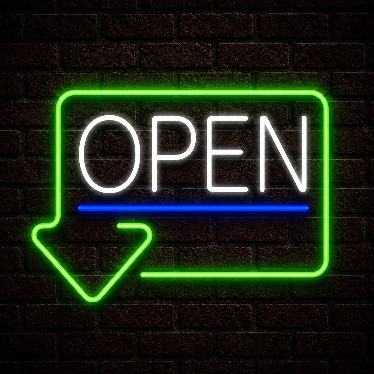 Neon Sign for Retail Displays | LED Flex Neon | 24″W x 18″H x 1″D