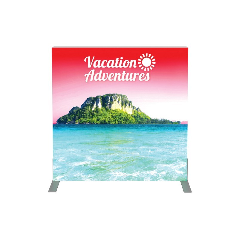 8x8ft LED Frameless Fabric Light Box Illuminated Advertising Trade Show Display