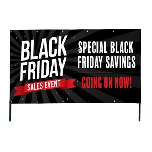 Black Friday Sale Event Holiday special Vinyl Banner – 3ft. x 5ft.