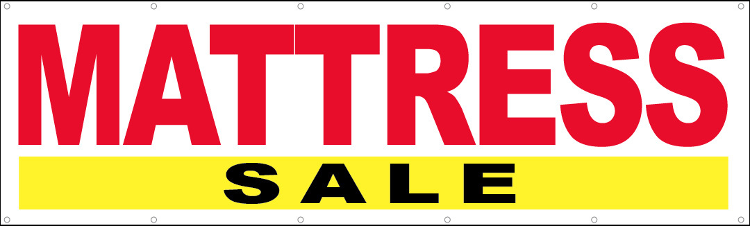 3X10 ft MATTRESS SALE Vinyl Banner Sign New – wb