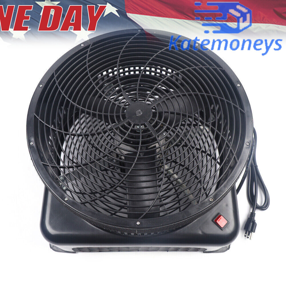 18″ Air Blower Fan Fit Outdoor Inflatable Dancer Wind Tube Man Puppet Fly Guy