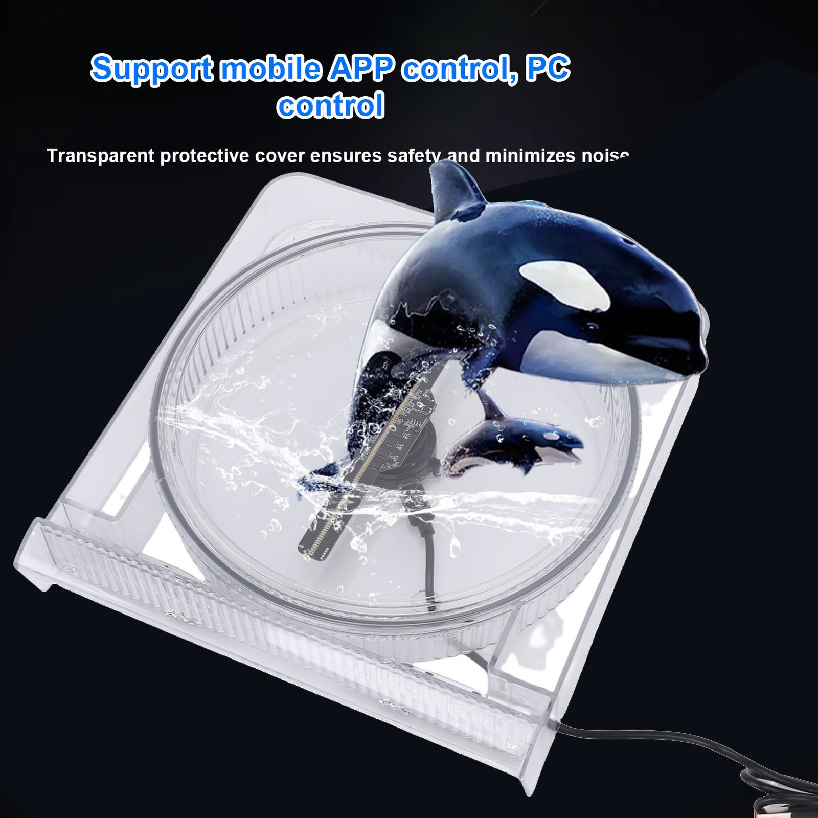 3D Hologram Fan Stunning Visual Experience For Home Office Premium