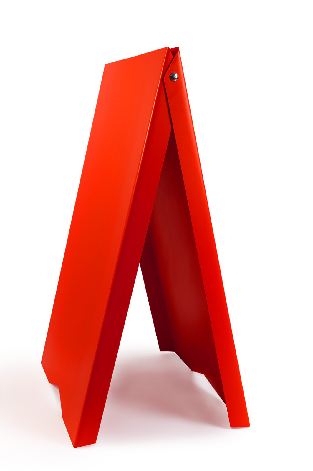 A-BOARD PAVEMENT SIGN MENU SANDWICH BOARD SHOP Advertising Double sided PVC RED