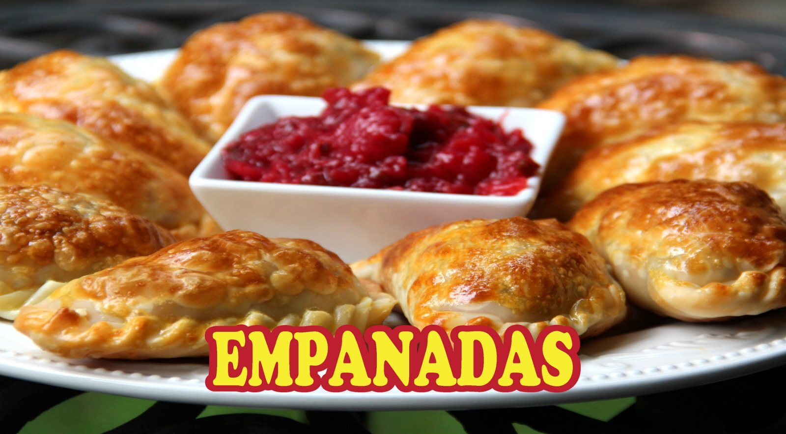 Empanadas | Retail Window Display Sign | 24″W x 18″H