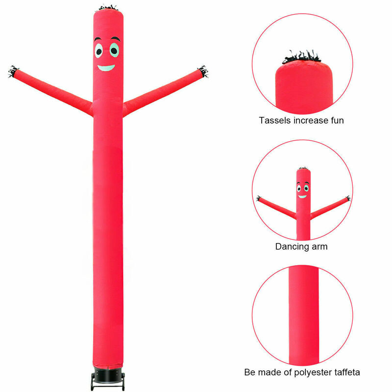 Intbuying 20Ft Air Inflatable Dancing Wind Dancer Sky Puppet with 750W Blower
