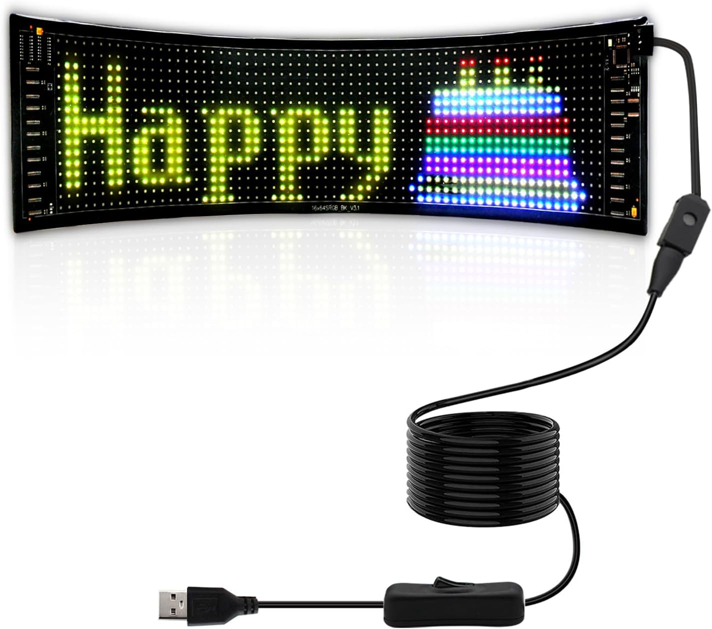 Programmable LED Scrolling Sign – Full Color Display Board with Bluetooth APP Co