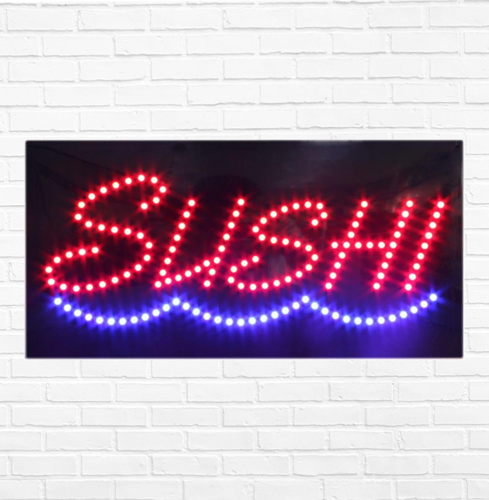 LED Sushi Sign for Retail Business Displays | Light Up Sign | 12″H x 24″W x 2″D